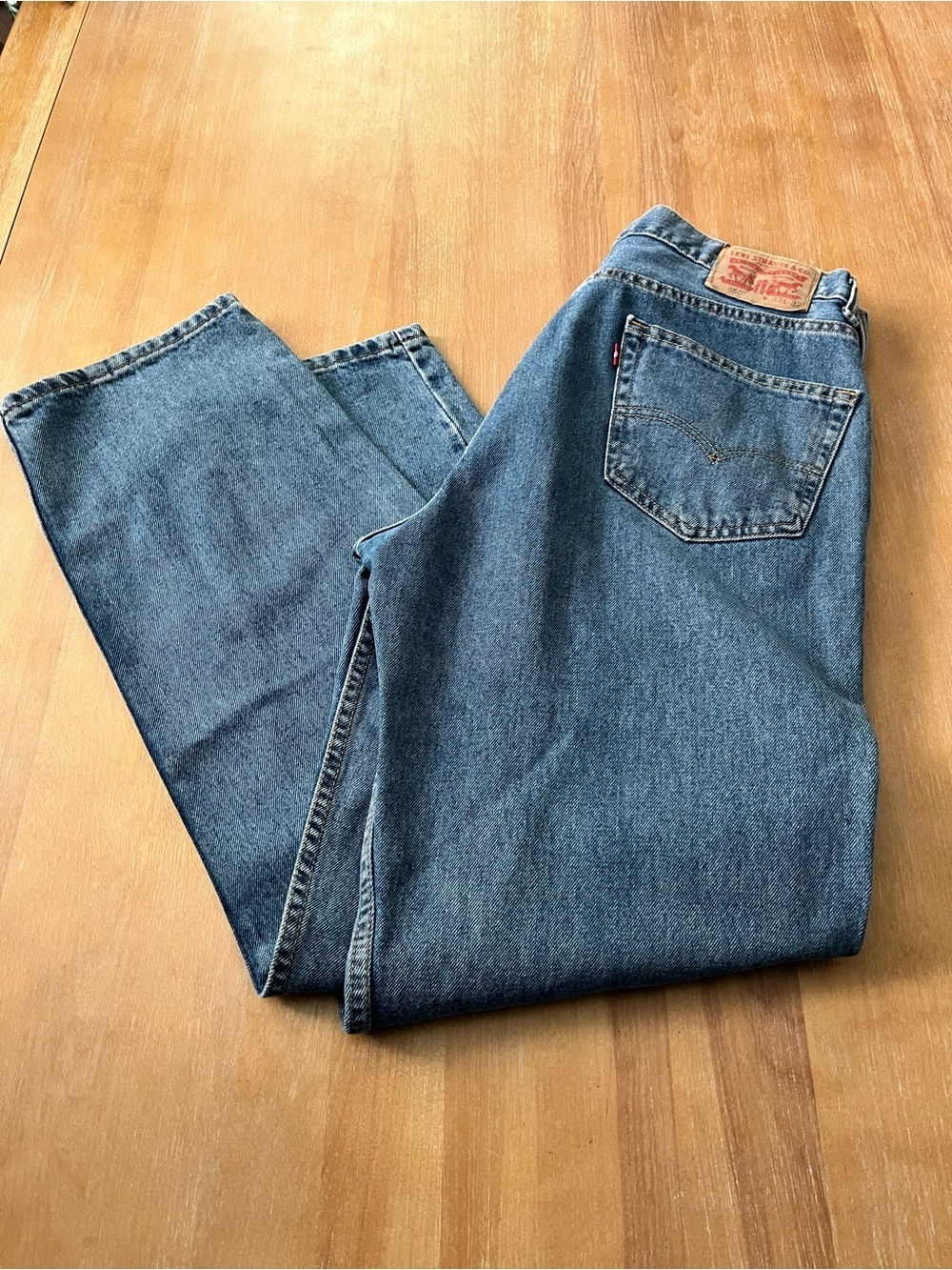 Levi's 550 Relaxed Fit Men's jeans 100% cotton 35x32
